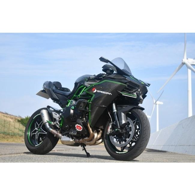 SPEEDRA スピードラ バッテリーカバー ドライカーボン 仕様：平織り艶消し Z900RS CAFE KAWASAKI カワサキ 外装 | SPEEDRA | 01