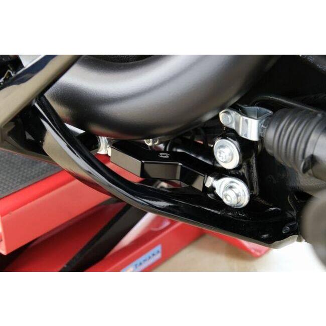 ハーレーダビッドソン用ブレーキリンケージ FXLRS FXBB FXLRST SPEEDRA（スピードラ） アジャスタブルブレーキリンケージ SOFTAIL