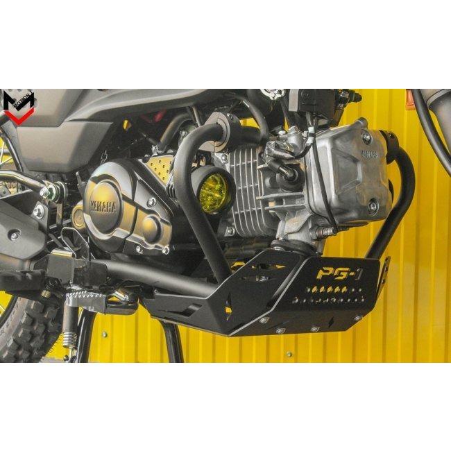 Motion J モーションジェイ スキッドプレート PG-1 カラー：ブラック(モデル B) YAMAHA ヤマハ アンダーガード・スキッドプレート フレーム | ブランド登録なし | 01