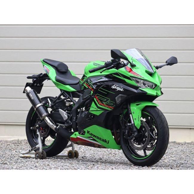 WR’S ダブルアールズ ラウンド(真円)サイレンサー タイプ：カーボンサイレンサー仕様 ZX-25R SE KAWASAKI カワサキ スリップオンマフラー マフラー | WR'S | 03