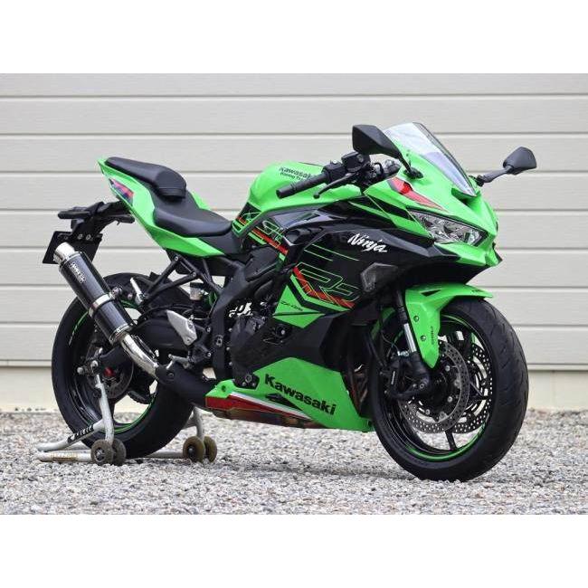 WR’S ダブルアールズ ラウンド(真円)サイレンサー タイプ：カーボンサイレンサー仕様 ZX-25R SE KAWASAKI カワサキ スリップオンマフラー マフラー | WR'S | 04
