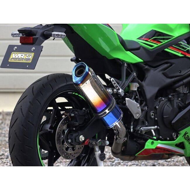 YZF-R25 WR’S マフラー SS-OVALタイプ 焼色チタン WR'S（ダブルアールズ） WR'S SS-OVALチタンサイレンサー タイプ：SS