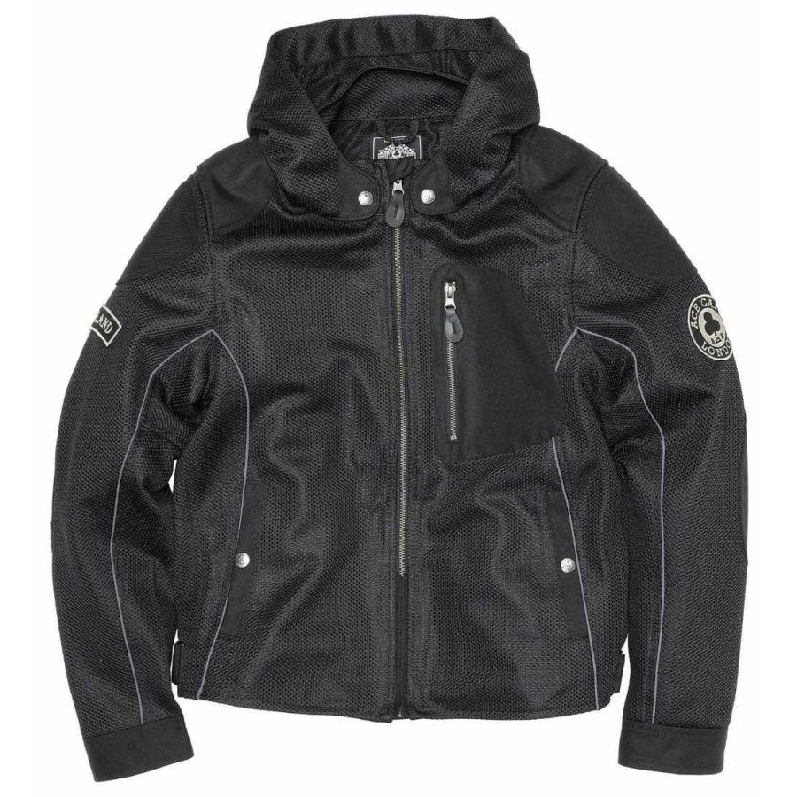 【極美品】エースカフェロンドン ライダース フーデット メッシュジャケット ACE CAFE LONDON（エースカフェロンドン） フーデッド ライドメッシュ