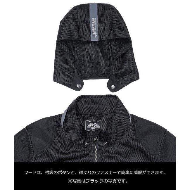 ACE CAFE LONDON（エースカフェロンドン） フーデッド ライドメッシュ