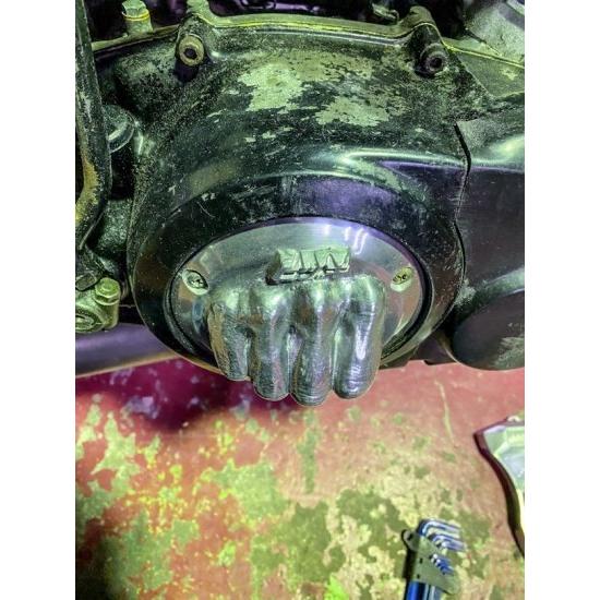 ヒヅキモータース クラッチカバー RZ250 RZ350 YAMAHA ヤマハ エンジン