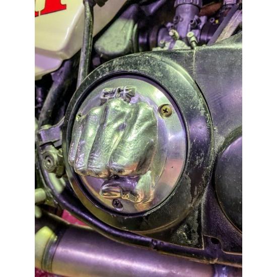 ヒヅキモータース クラッチカバー RZ250 RZ350 YAMAHA ヤマハ エンジン