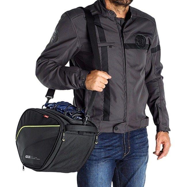 GIVI センターバッグ 黒 三角形　フォルツァ PCX NMAX等 GIVI（ジビ） Givi Indonesia ジビインドネシア スクーター用センター