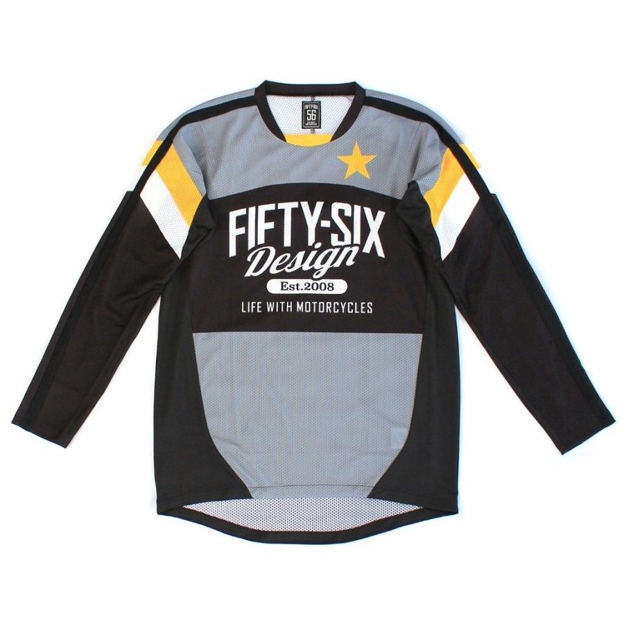 56design 56デザイン ACTIVE DRY JERSEY／STAR サイズ：LL オフロードジャージ オフロードバイクウェア アパレル | 56design