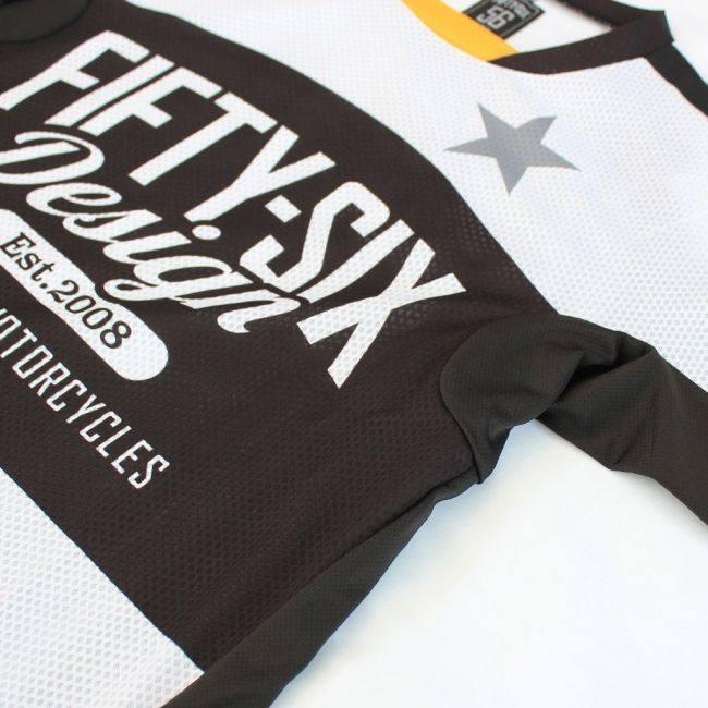 56design 56デザイン ACTIVE DRY JERSEY／STAR サイズ：LL オフロードジャージ オフロードバイクウェア アパレル | 56design | 02