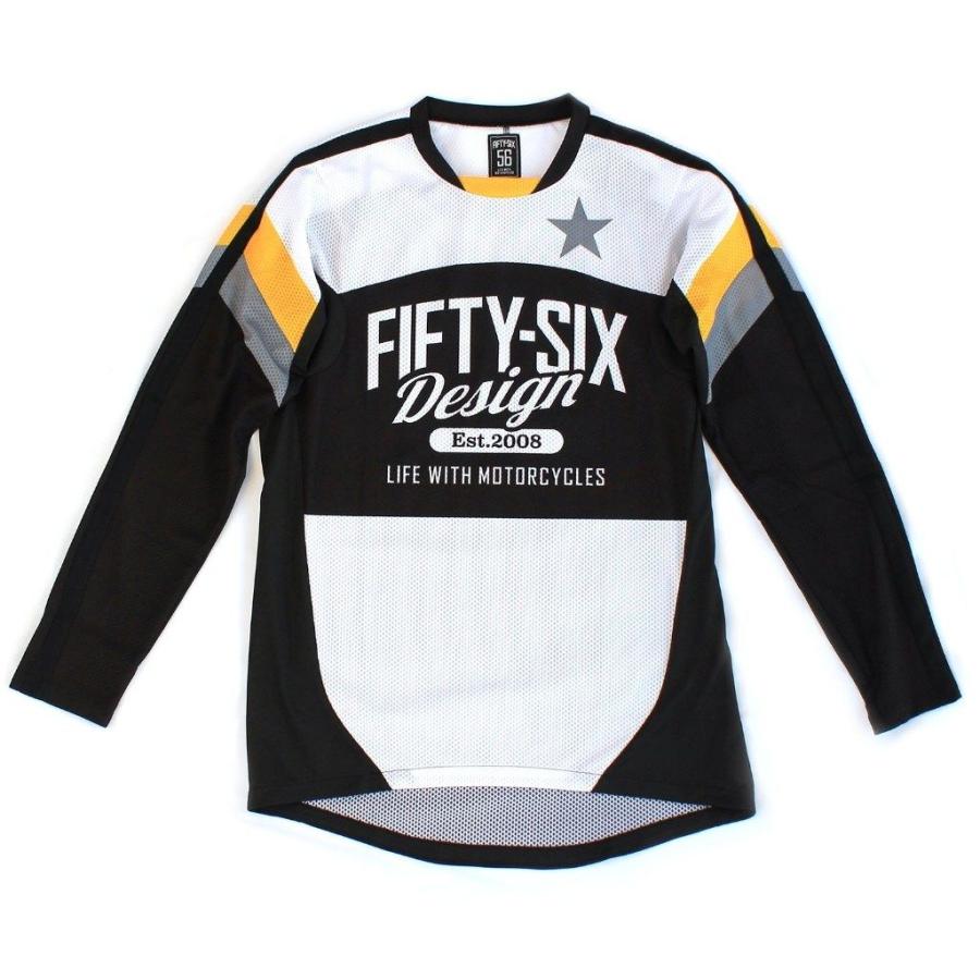 56design 56デザイン ACTIVE DRY JERSEY／STAR サイズ：L オフロードジャージ オフロードバイクウェア アパレル | 56design