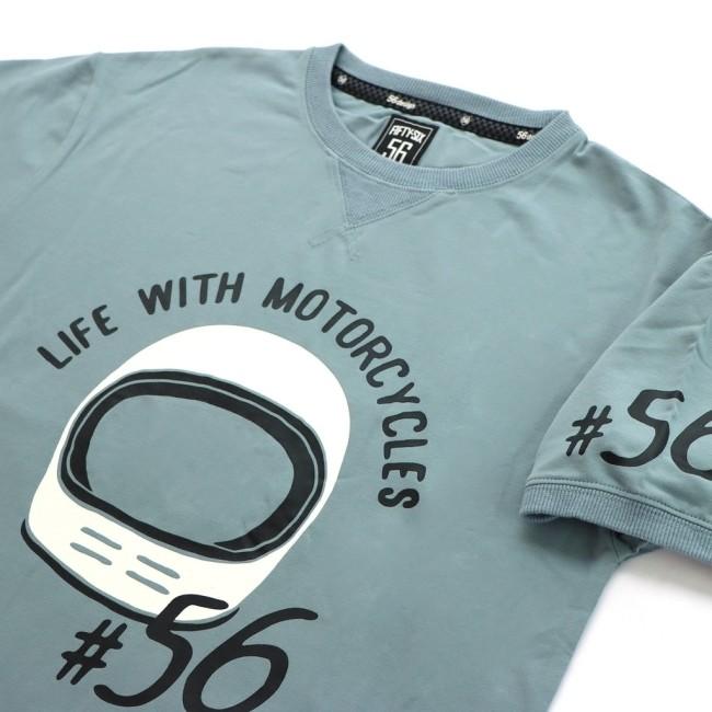 56design 56デザイン CLASSIC HELMETS Big Silhouette Tee サイズ：XL｜webike｜03