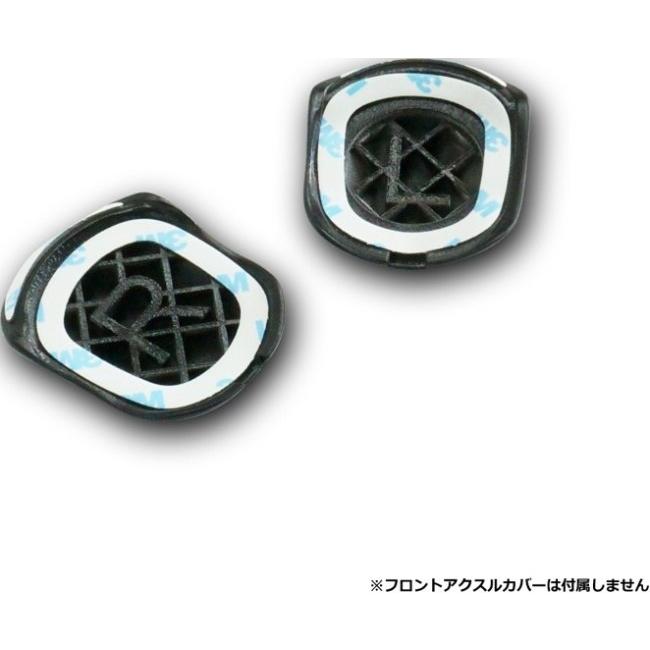 ハーレーFXBR/FXBRSフロントアクスルカバー　トライジャ新品！ TRIJYA トライジャ アクスルカバー フロントセット用 シール FXBR