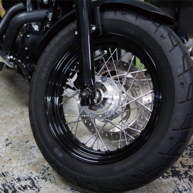 TRIJYA トライジャ アクスルシャフト カラー：ブラック HARLEY