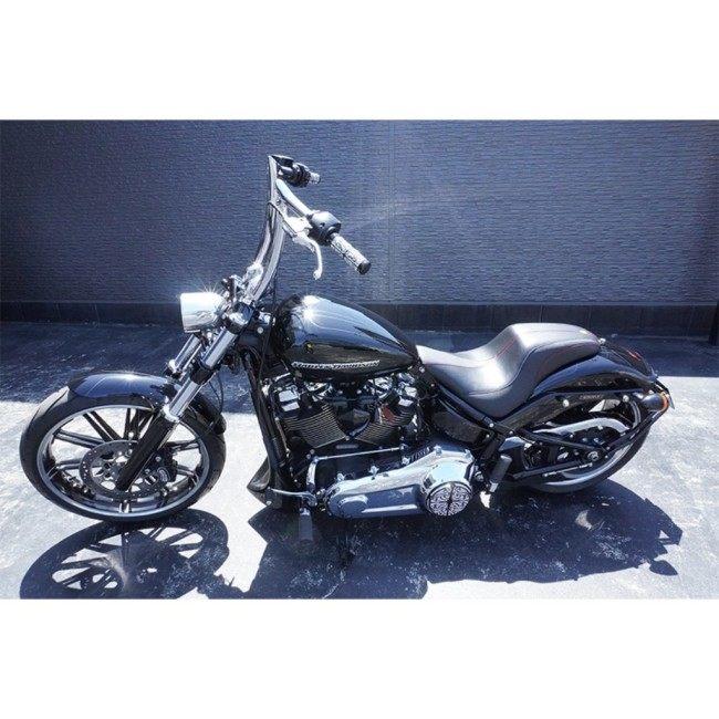 TRIJYA トライジャ ガンファイターシート コンチョ：シルバー FXBR ブレイクアウト FXBRS HARLEY-DAVIDSON ハーレーダビッドソン シート シート関連 外装_1