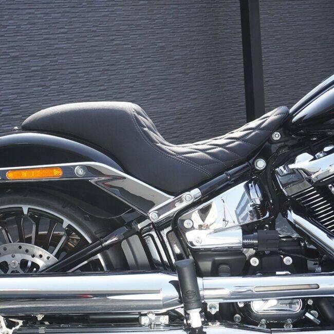 TRIJYA トライジャ ガンファイターシート コンチョ：ブラック FXBR ブレイクアウト HARLEY-DAVIDSON ハーレーダビッドソン シート シート関連 外装 | ブランド登録なし | 03