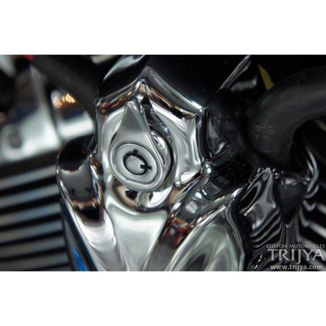 TRIJYA トライジャ コイルカバー カラー：クローム FXCW ロッカー FXS 