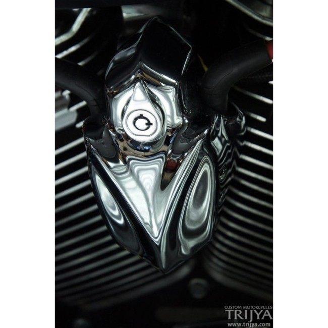 TRIJYA トライジャ コイルカバー カラー：クローム FXCW ロッカー FXS 