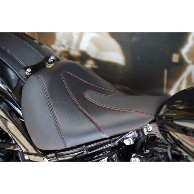 TRIJYA トライジャ ソロシート ステー：ブラック / コンチョ：ゴールド FXBR ブレイクアウト FXBRS HARLEY-DAVIDSON ハーレーダビッドソン シート シート関連_6