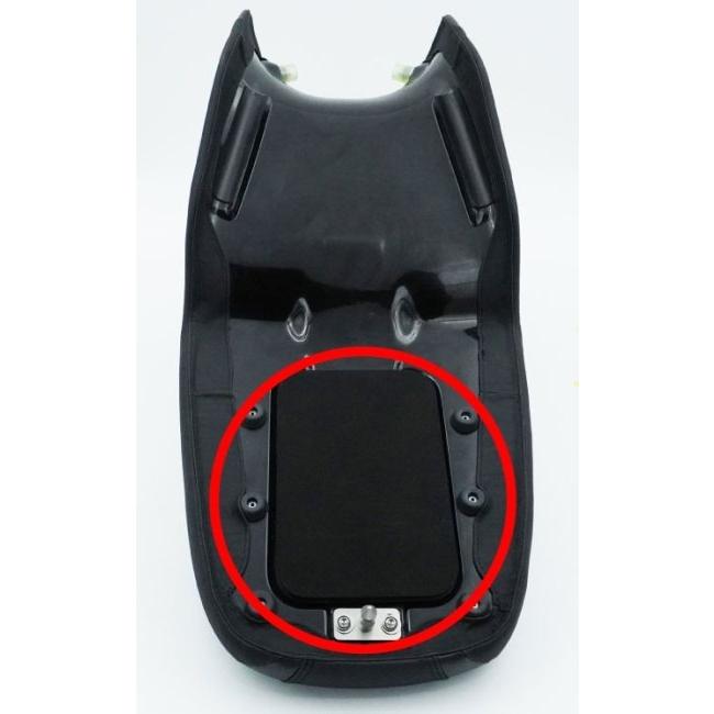 TRIJYA トライジャ ダブルシート シートカラー：ブラック