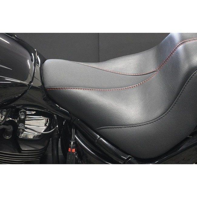 TRIJYA トライジャ ガンファイターシート コンチョ：ブラック FXBR ブレイクアウト FXBRS HARLEY-DAVIDSON ハーレーダビッドソン シート シート関連 外装_1