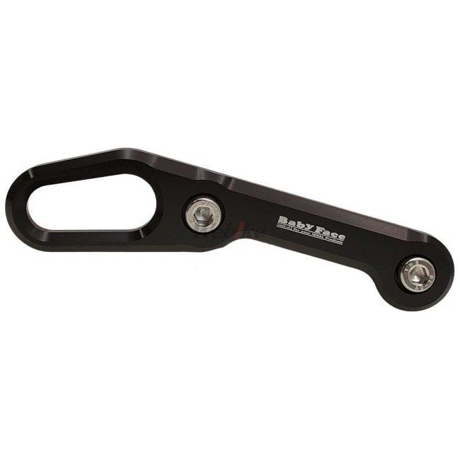 【色:ブラック】ベビーフェイス(BABY FACE) レーシングフック アルミ ベビーフェイス(BABY FACE) レーシングフック ブラック ZX-6R/RR(13