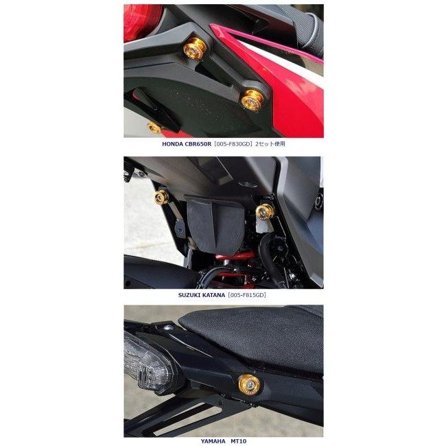 BABYFACE ベビーフェイス ソケットフランジ M6 Spoolタイプ カラー：ブルー / 長さ：10 CB1000F GPZ900R  GSXR1000R GSXR1000 外装 | babyface | 06