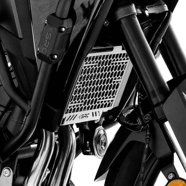 SRC エスアールシー ラジエーターガード NX400/500 Color：Silver NX500 NX400 HONDA ホンダ ラジエーターコアガード・オイルクーラーコアガード 冷却関連 | SRC | 02