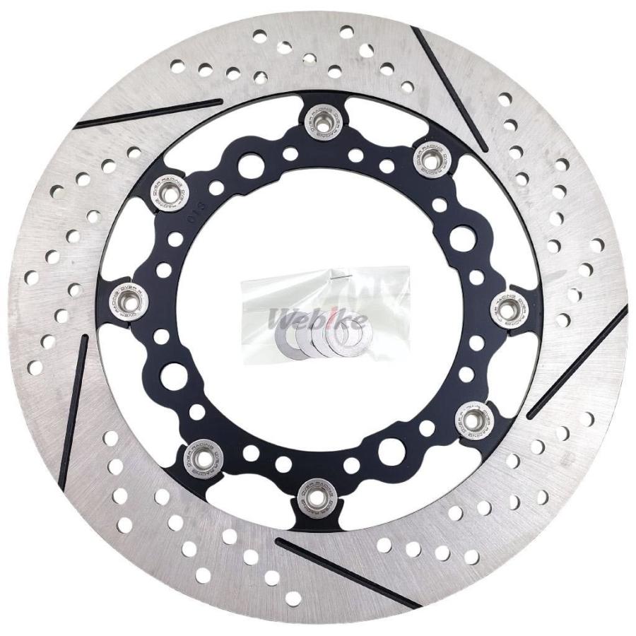 OVER オーヴァー OVER×SUNSTAR リアブレーキディスク セミフローティング Z900RS Cafe KAWASAKI カワサキ ブレーキディスクローターキット ブレーキ | OVER RACING