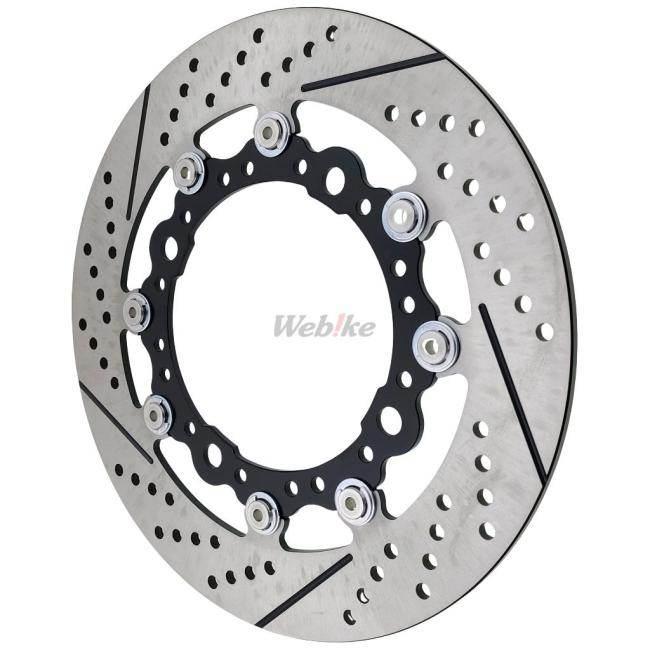 OVER オーヴァー OVER×SUNSTAR リアブレーキディスク セミフローティング Z900RS Cafe KAWASAKI カワサキ ブレーキディスクローターキット ブレーキ | OVER RACING | 02