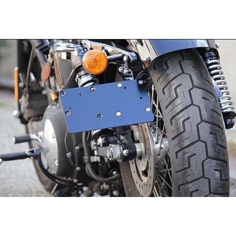 GLEAMING WORKS グリーミンワークス アジャスタブル サイドナンバーブラケット XL1200X XL1200V XL1200N XL883N HARLEY-DAVIDSON ハーレーダビッドソン 外装 | GLEAMING WORKS | 01