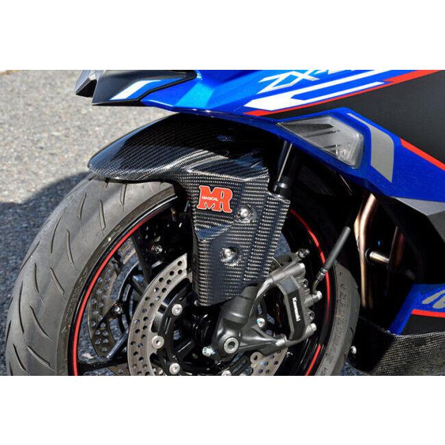 Magical Racing マジカルレーシング フロントフェンダー 材質：綾織りカーボン製 / MagiVeilセラミックコーティング：なし ZX4R ZX4RR SE KAWASAKI カワサキ | Magical Racing | 01