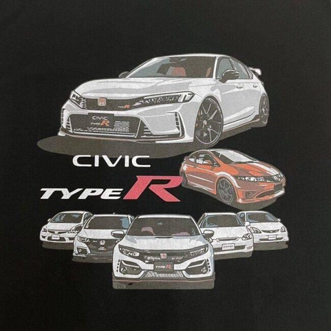 Honda Official Licensed Product ホンダオフィシャルプロダクト HONDA CIVIC TYPE-R Tシャツ サイズ：XL シビック タイプR ホンダ アパレル | ホンダ | 02