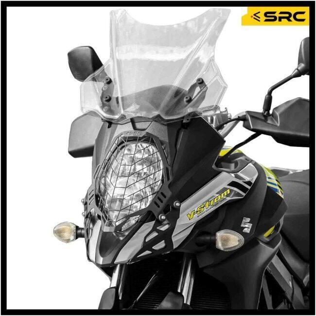 SRC エスアールシー ヘッドライトガード Vストローム650 Vストローム