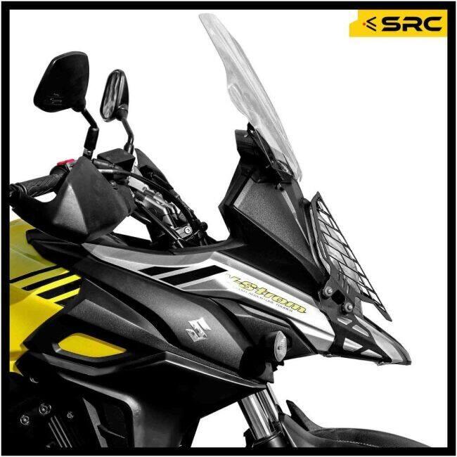 SRC エスアールシー ヘッドライトガード Vストローム650 Vストローム