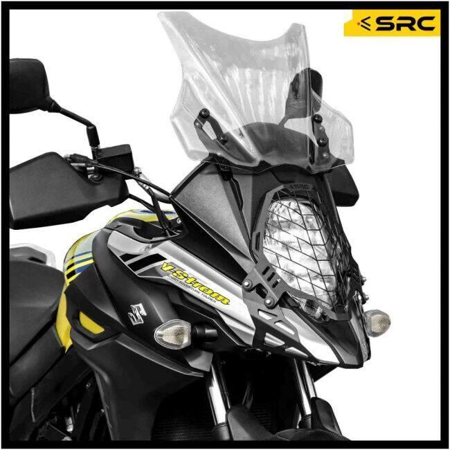 SRC エスアールシー ヘッドライトガード Vストローム650 Vストローム