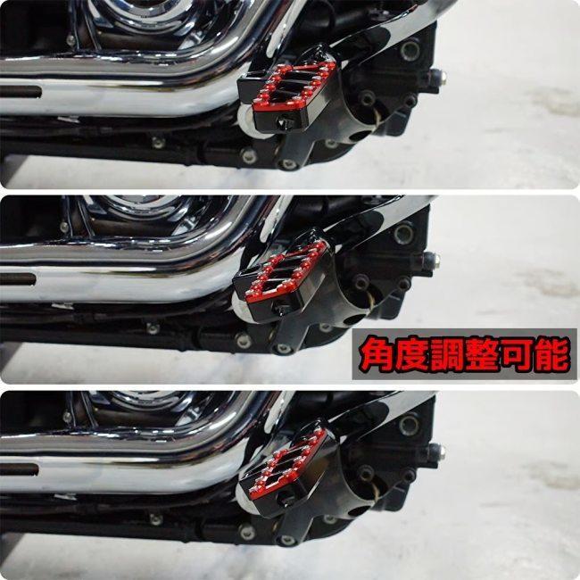 Custom Factory Noy’s カスタムファクトリーノイズ フットペグ(ヒールマウント付き) カラー：ブラック M8ソフテイル RH975 RH1250S フットペグ ステップ | ブランド登録なし | 10