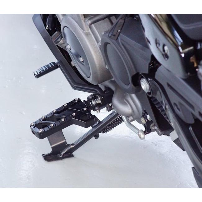 Custom Factory Noy’s カスタムファクトリーノイズ フットペグ(ヒールマウント付き) カラー：ブラック M8ソフテイル RH975 RH1250S フットペグ ステップ | ブランド登録なし | 03