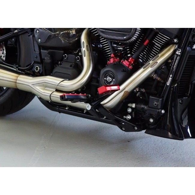 Custom Factory Noy’s カスタムファクトリーノイズ フットペグ(ヒールマウント付き) カラー：ブラック M8ソフテイル RH975 RH1250S フットペグ ステップ | ブランド登録なし | 07