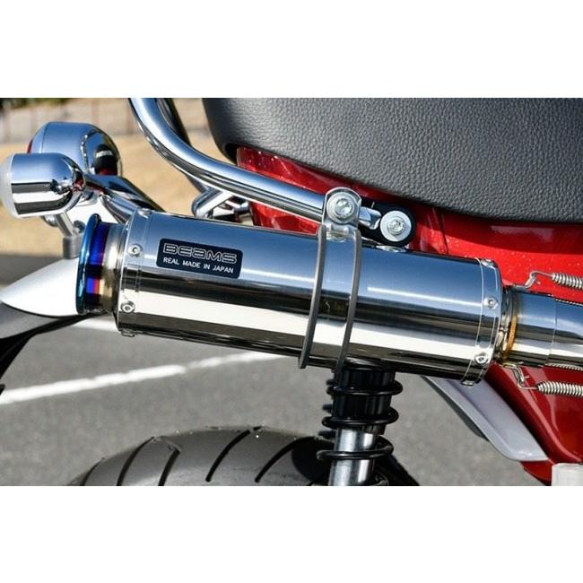 BEAMS（ビームス） R-EVO TYPE C サイレンサー：ステンレス DAX125