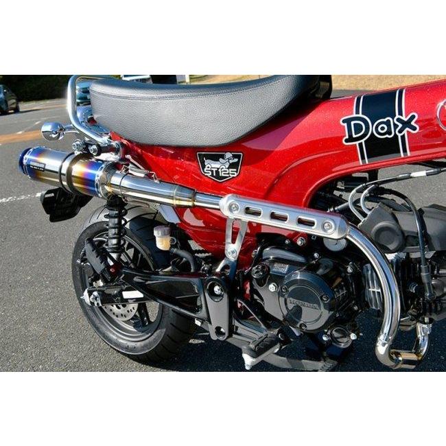 ビームス　DAX125　フルエキゾースト　マフラー　R-EVO TYPE C BEAMS ビームス R-EVO TYPE C サイレンサー：チタン DAX125 HONDA