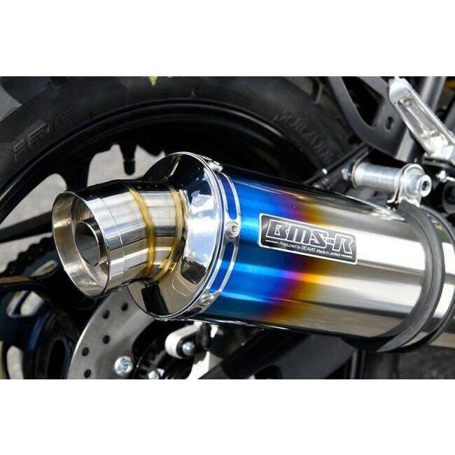 BEAMS ビームス R-EVO フルエキゾーストマフラー サイレンサー：ヒートチタン XSR125 YAMAHA ヤマハ マフラー | BEAMS | 10