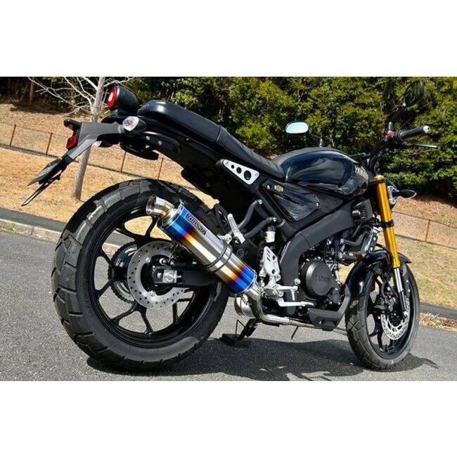 BEAMS ビームス R-EVO フルエキゾーストマフラー サイレンサー：ヒートチタン XSR125 YAMAHA ヤマハ マフラー | BEAMS | 01