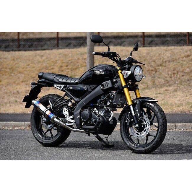 BEAMS ビームス R-EVO フルエキゾーストマフラー サイレンサー：ヒートチタン XSR125 YAMAHA ヤマハ マフラー | BEAMS | 04
