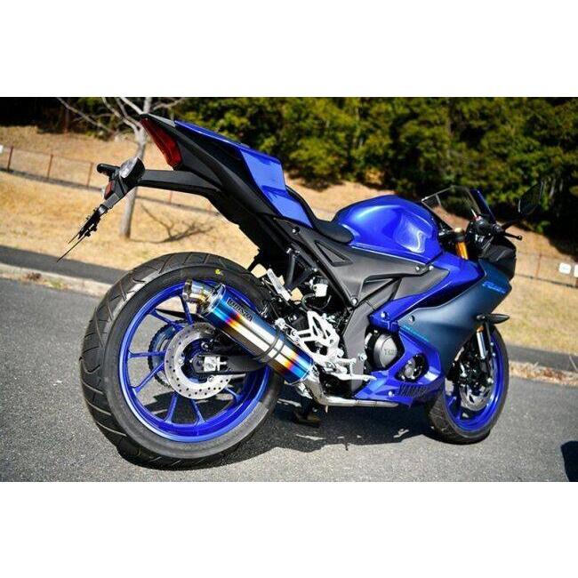 BEAMS ビームス R-EVO フルエキゾーストマフラー サイレンサー：ヒートチタン YZF R-125 R-15 YAMAHA ヤマハ マフラー | BEAMS | 02