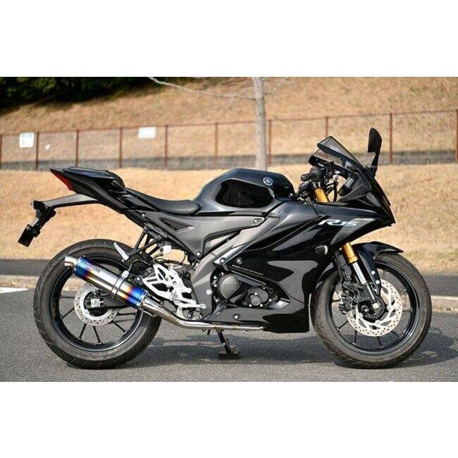 BEAMS ビームス R-EVO フルエキゾーストマフラー サイレンサー：ヒートチタン YZF R-125 R-15 YAMAHA ヤマハ マフラー | BEAMS | 05