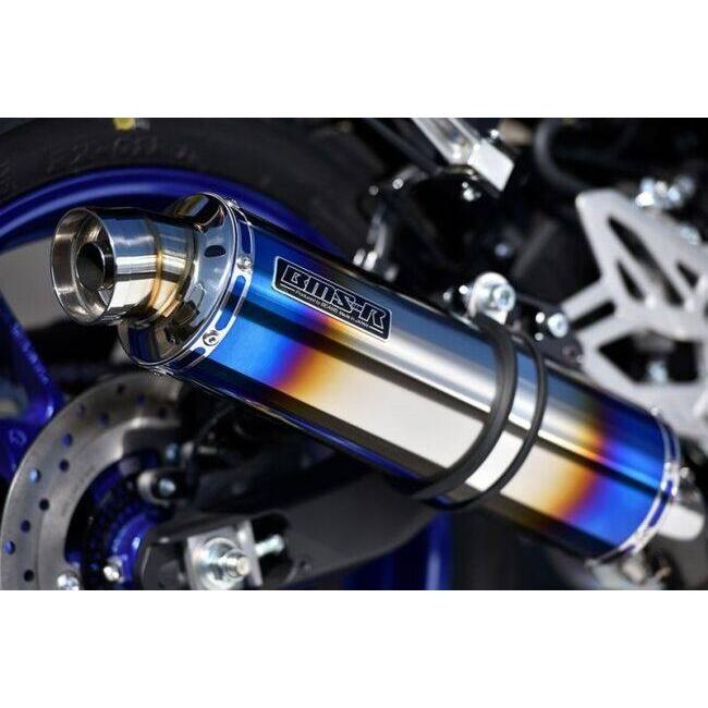 BEAMS ビームス R-EVO フルエキゾーストマフラー サイレンサー：ヒートチタン YZF R-125 R-15 YAMAHA ヤマハ マフラー | BEAMS | 09