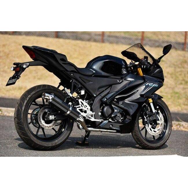 BEAMS ビームス R-EVO フルエキゾーストマフラー サイレンサー：カーボン YZF R-125 R-15 YAMAHA ヤマハ マフラー | BEAMS | 03