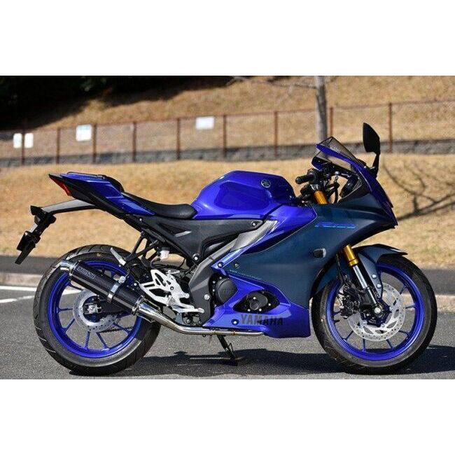 BEAMS ビームス R-EVO フルエキゾーストマフラー サイレンサー：カーボン YZF R-125 R-15 YAMAHA ヤマハ マフラー | BEAMS | 04