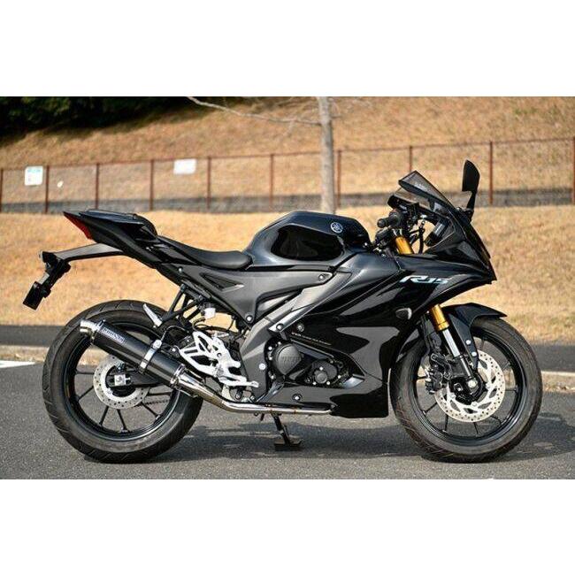 BEAMS ビームス R-EVO フルエキゾーストマフラー サイレンサー：カーボン YZF R-125 R-15 YAMAHA ヤマハ マフラー | BEAMS | 05