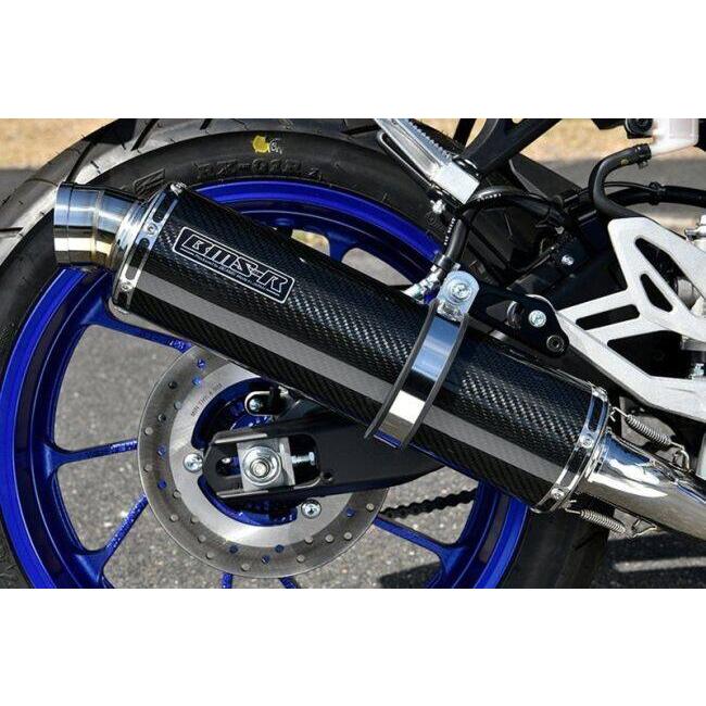BEAMS ビームス R-EVO フルエキゾーストマフラー サイレンサー：カーボン YZF R-125 R-15 YAMAHA ヤマハ マフラー | BEAMS | 07